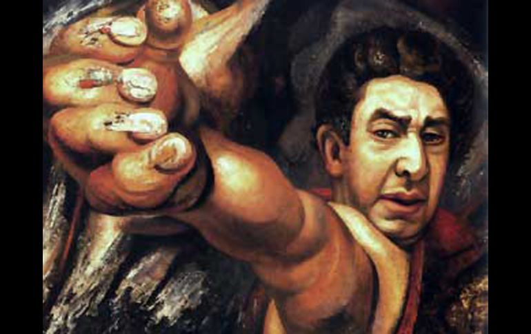 David Alfaro Siqueiros nació el 29 de diciembre de 1896. ESPECIAL  /