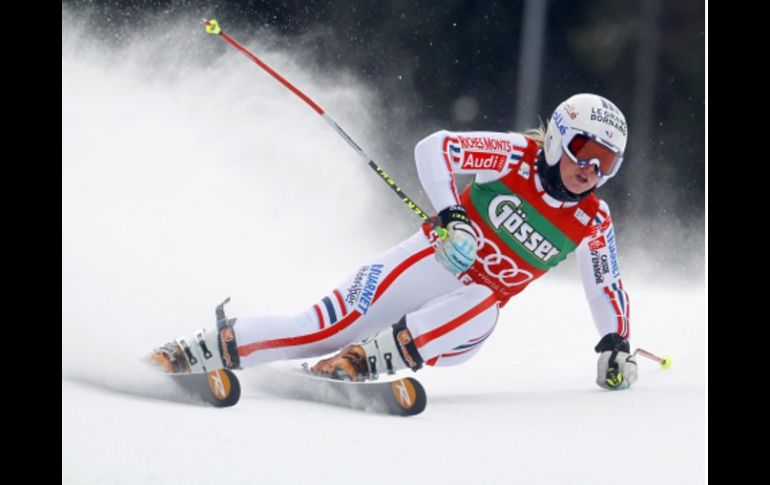 Tessa Worley conquistó la victoria en el eslalon gigante de Semmering. AFP  /