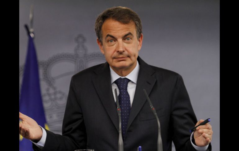 El presidente español, José Luis Rodríguez Zapatero, anuncia que las pensiones subirán en 2011. NTX  /