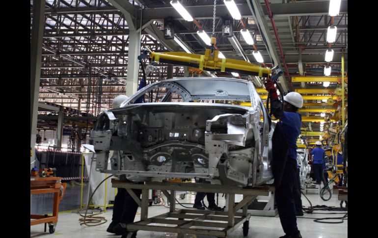 La industria automotriz brilló en las exportaciones de 2010. AFP  /