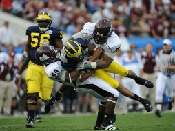 La diferencia de 38 puntos fue la derrota más abultada en la historia para Michigan. AP  /