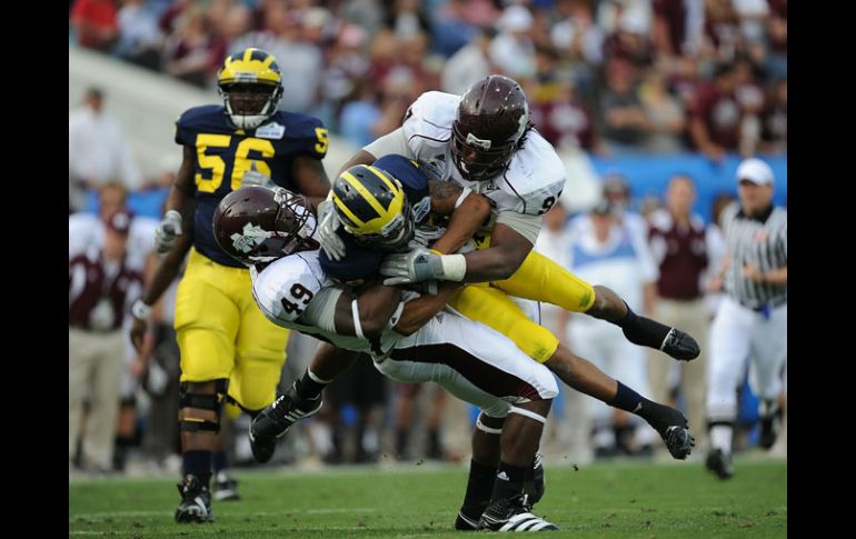 La diferencia de 38 puntos fue la derrota más abultada en la historia para Michigan. AP  /