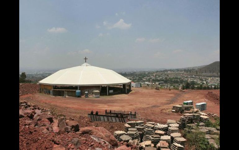 La labor de construcción para el Santuario de los Mártires ha sido vasta, resaltó el arzobispo de Guadalajara. ARCHIVO  /