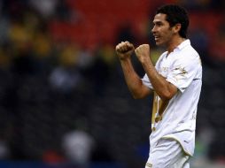 El capitán de Pumas Israel Castro, durante el torneo Apertura 2010. MEXSPORT  /