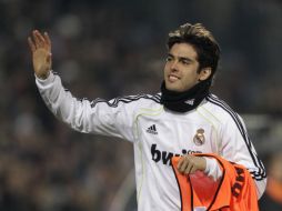 Kaká retomó actividad ante el Getafe. AP  /