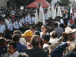 Aspecto del recorrido de los Reyes Magos por Cajititlán. ARCHIVO  /