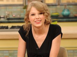 La cantante Taylor Swift durante un programa de televisión. AP  /