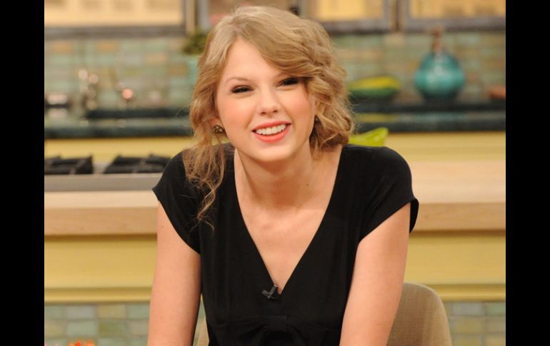 La cantante Taylor Swift durante un programa de televisión. AP  /