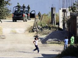 Calderón se refirió específicamente a la integridad de los niños al reafirmar su desición de combatir 'a los malos'. REUTERS  /