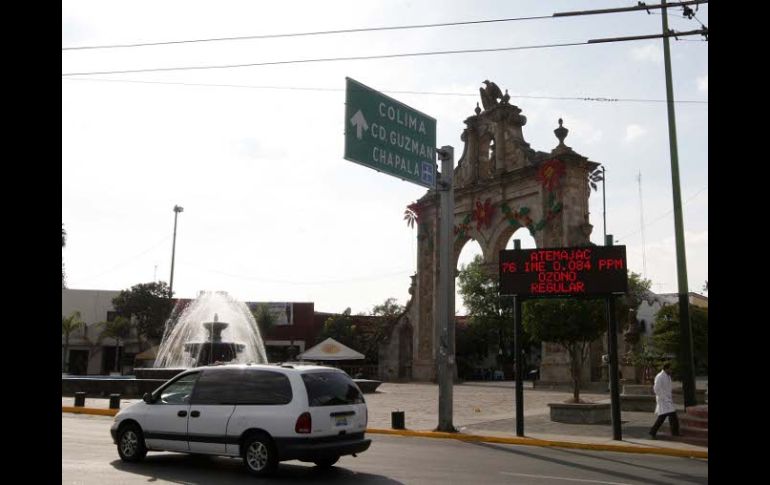 Aspecto de la estación de monitoreo de la Semades, Atemajac, en Zapopan. ARCHIVO  /