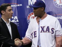 Adrián Beltré llegó con los Rangers de Texas. AP  /