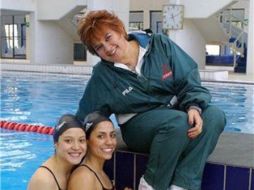 Adriana Loftus, entrenadora nacional de nado sincronizado. ESPECIAL  /