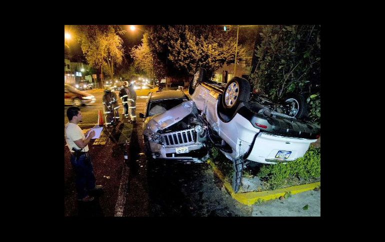 El percance ocurrió la madrugada del 2 de noviembre de 2009. E. BARRERA  /