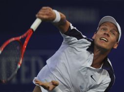 Tomas Berdych avanzó a la semifinal en el torneo ATP. AFP  /