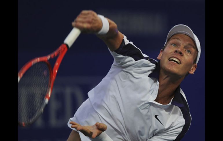 Tomas Berdych avanzó a la semifinal en el torneo ATP. AFP  /