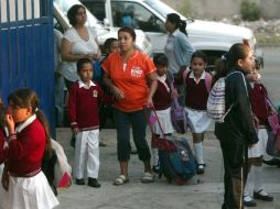 Estarán pendientes de las escuelas que soliciten recorrer su horario de ingreso si la temperatura baja. ARCHIVO  /