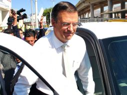 Marcelo Ebrard  en la inauguración de la planta de agua La Pastora, en la Delegación Gustavo A. Madero. EL UNIVERSAL  /