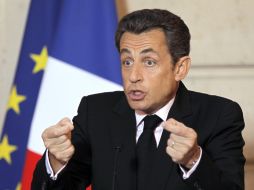 Nicolas Sarkozy, presidente de Francia. AFP  /