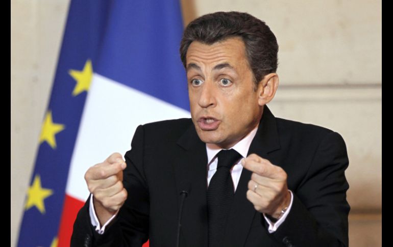 Nicolas Sarkozy, presidente de Francia. AFP  /