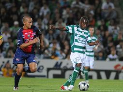 Darwin Quintero fue el anotador del primer gol del partido. MEXSPORT  /