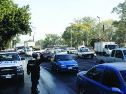 Elementos de vialidad se encuentran en el lugar. M. FREYRÍA  /