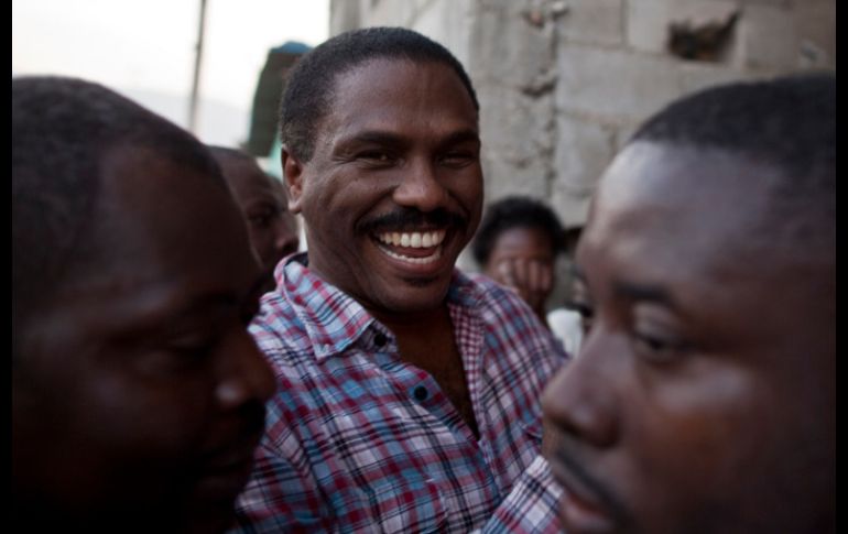 Jude Celestin, candidato que va a la segunda vuelta en elecciones de Haití. AP  /