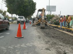 La autoridad municipal realiza trabajos de pavimentación con asfalto en varios puntos de la ciudad.  ARCHIVO  /