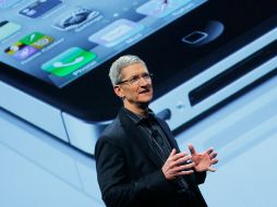 Durante la presentación Tim Cook calificó el acuerdo como 'el principio de una gran relación entre Verizon y Apple'. AFP  /