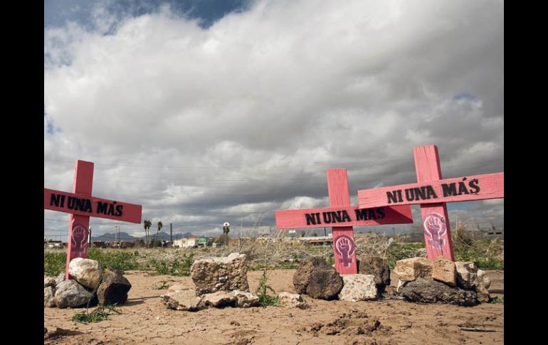 Susana Chávez encabezó protestas contra los feminicidios en Ciudad Juárez y promovió la insignia de 'Ni una muerta más'. AFP ARCHIVO  /