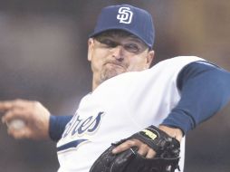 Trevor Hoffman jugó para Florida, San Diego (foto) y Milwaukee. REUTERS  /