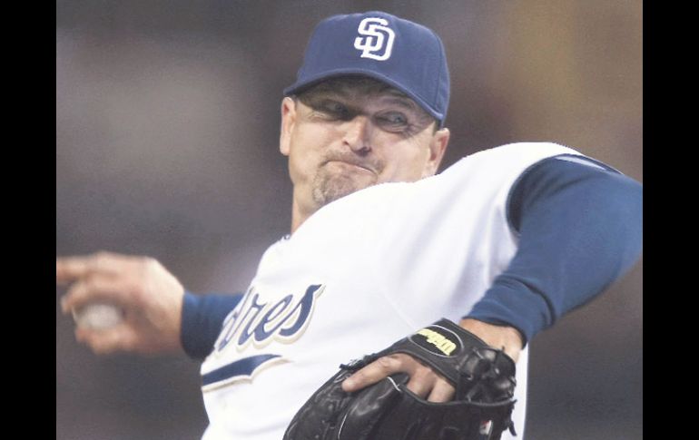 Trevor Hoffman jugó para Florida, San Diego (foto) y Milwaukee. REUTERS  /