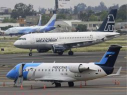 Los aviones de Mexicana tienen un valor de 7.5 millones de dólares. EFE  /