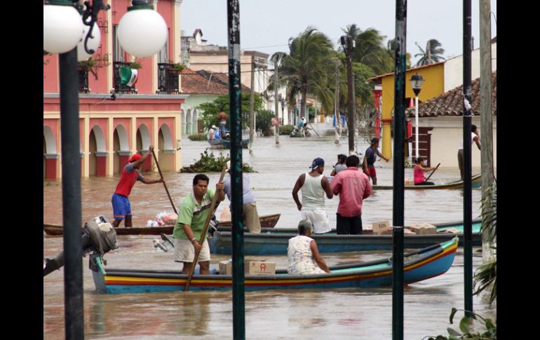 Tras las inundaciones, Tlacotalpan está lista para recibir visitantes. EL UNIVERSAL  /