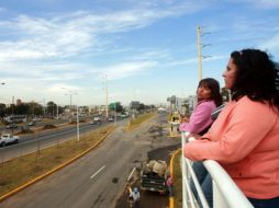 Pasados 13 meses desde el inicio de las obras, se inauguró el nodo que facilita la circulación en el Oriente del Periférico. A. GARCÍA  /