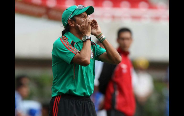 Raúl Gutiérrez confía en la preparación de la Selección Sub-17. MEXSPORT  /