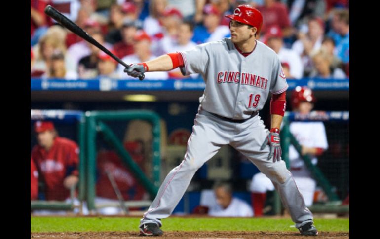 Joey Votto fue el Jugador Más Valioso de la Liga Nacional la temporada pasada. GETTY IMAGES SPORT  /