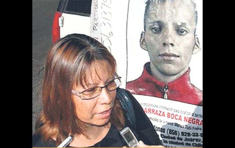 Marisela Escobedo, quien perdió la vida cuando se manifestaba en busca de justicia por el crimen de su hija Rubí Frayre. EL UNIVERSAL  /