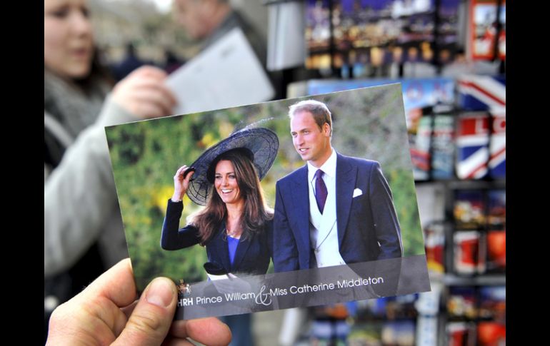 La boda real se celebrará en el próximo mes de abril. EFE  /