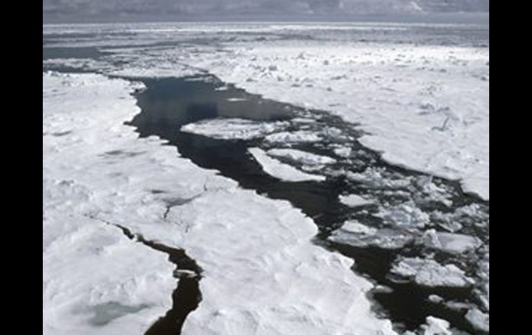 Si continua la pérdida de hielo del mar se acelerará la producción de particulas tóxicas en el océano.ELUNIVERSAL  /