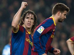 Carles Puyol, capitán del Barcelona. EFE  /