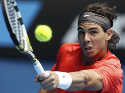 Rafael Nadal comenzó con victoria en Australia. AP  /