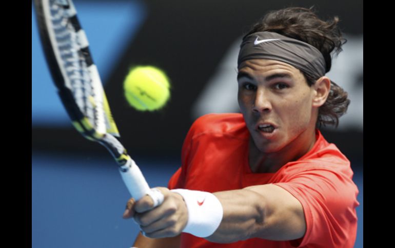 Rafael Nadal comenzó con victoria en Australia. AP  /