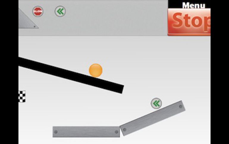 Es un juego sencillo que consiste en llevar una bola a través de un recorrido plagado de obstáculos. APPLEWEBLOG.COM  /