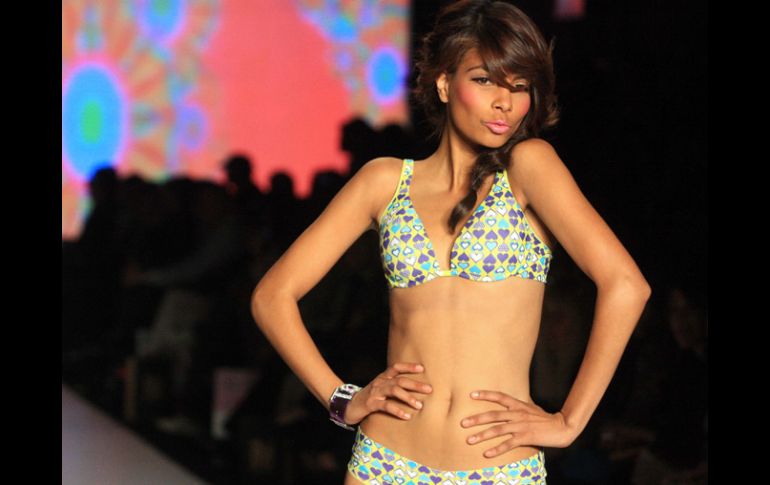 La firma colombiana Leonisa fue la protagonista de la pasarela inaugural de Intermoda. A. HINOJOSA  /