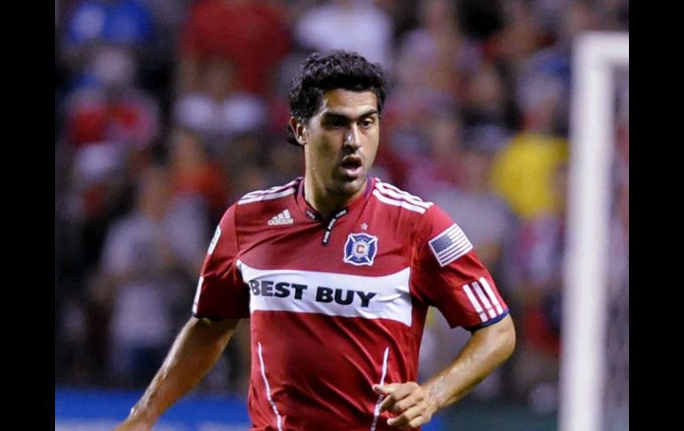 Castillo, quien proviene del Chicago Fire, espera volver a brillar en el futbol griego. MEXSPORT  /