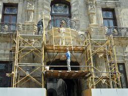 El edificio de estilo barroco busca convertirse en un museo de sitio. E.BARRERA  /