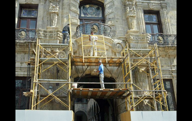 El edificio de estilo barroco busca convertirse en un museo de sitio. E.BARRERA  /