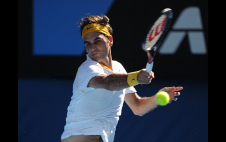 El tenista Roger Federer derrotó a Xavier Malisse. AFP  /