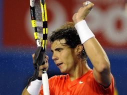 Nadal se impuso con algunas dificultades a Tomic. AP  /