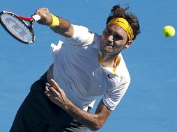 Roger Federer avanzó tras derrotar a español Tommy Robredo. EFE  /